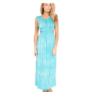 NWT Stone‎ Fox Swim Baked by SFS Sydney Cut Out Maxi Dress Swim Cover Up Summer